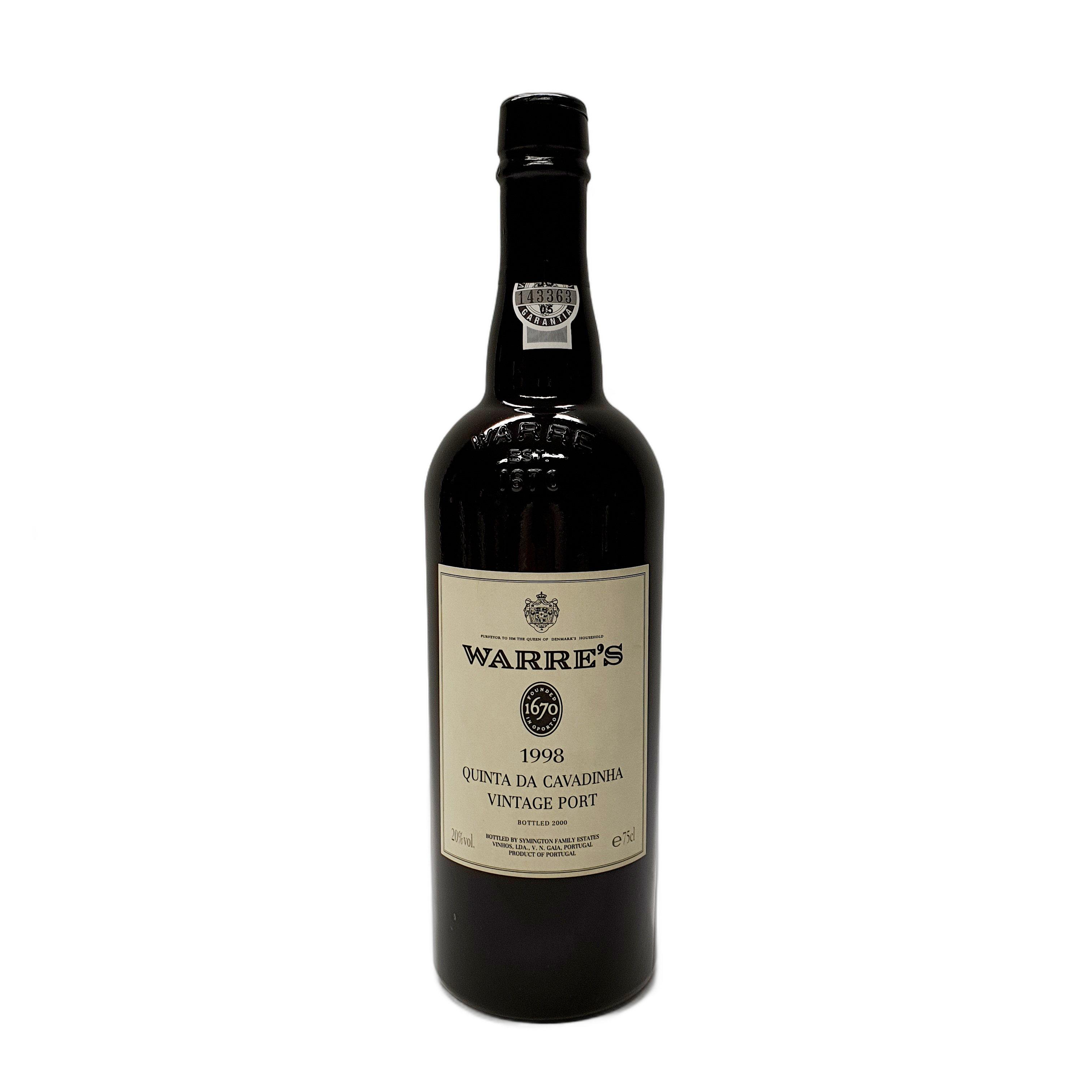 Warres Quinta da Cavadinha Vintage 1998